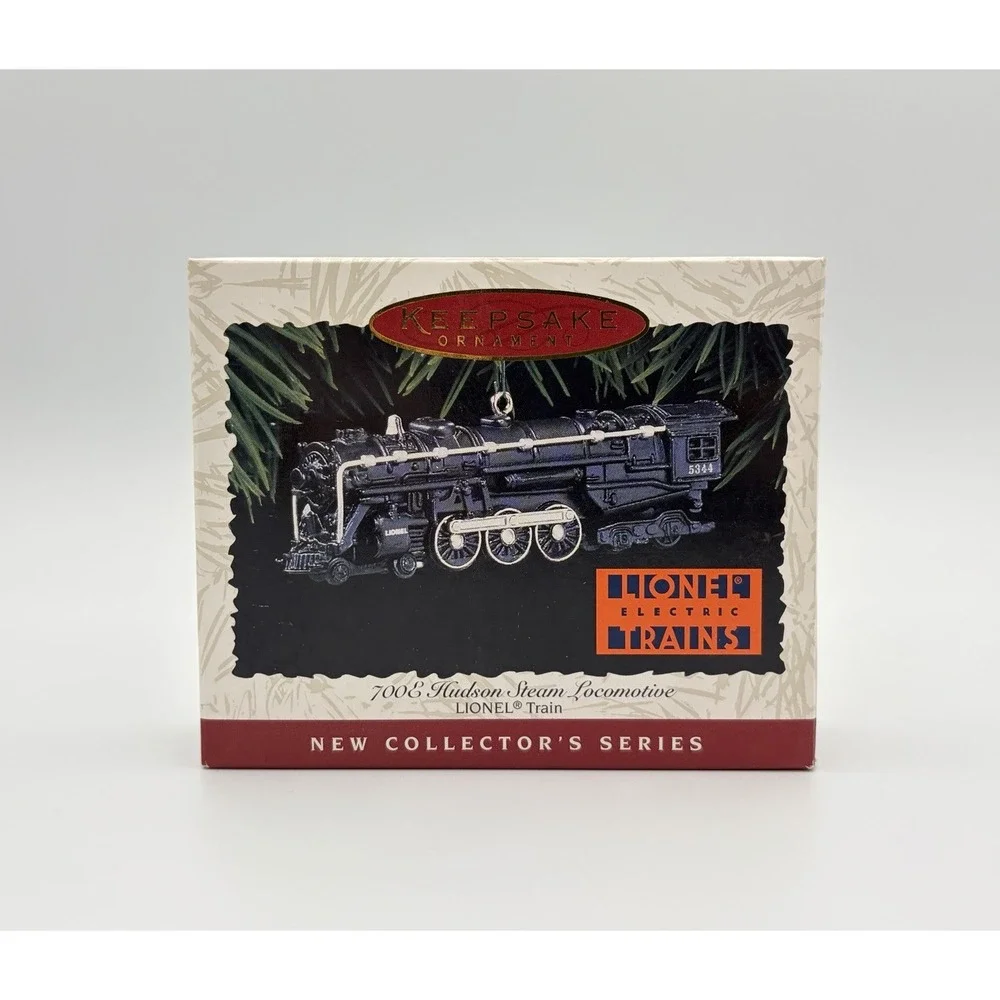 Hallmark Keepsake Lionel 700E Hudson Steam Locomotive Train Ornament 1996 New